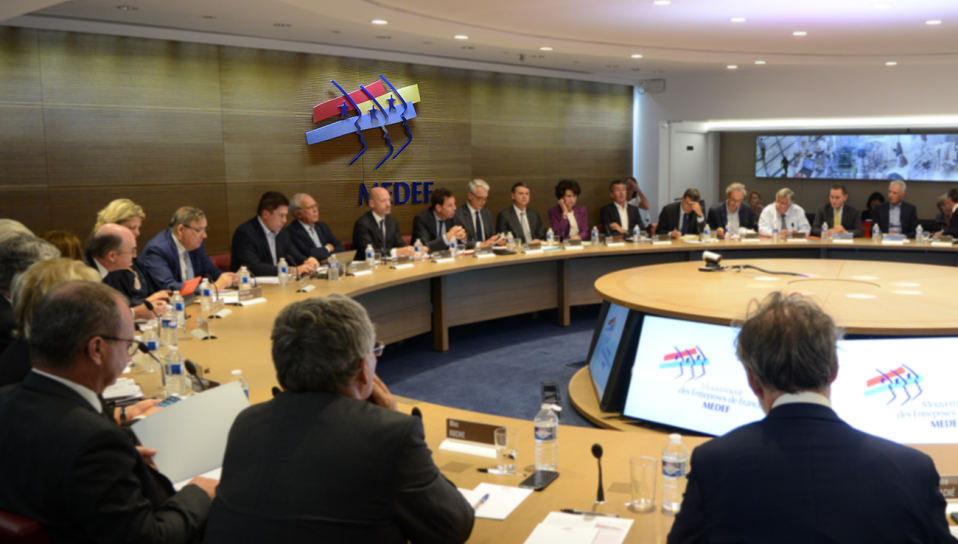 Medef conseil exe Medef : Une nouvelle organisation resserrée et paritaire