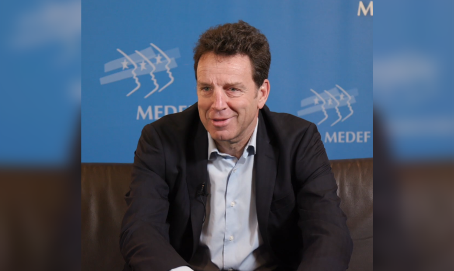 Geoffroy Roux de Bézieux Egalité F-H : intervention de Geoffroy Roux de Bézieux