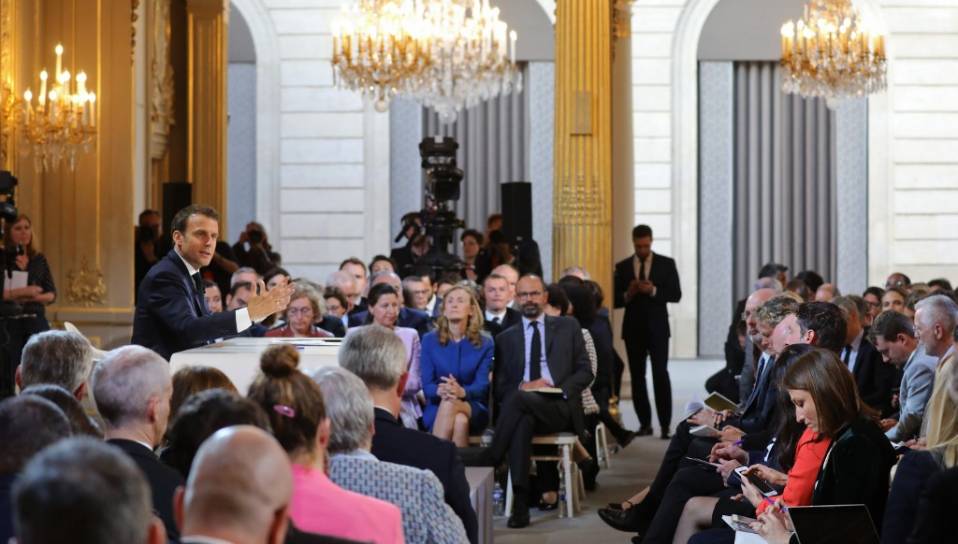 Conférence Macron
