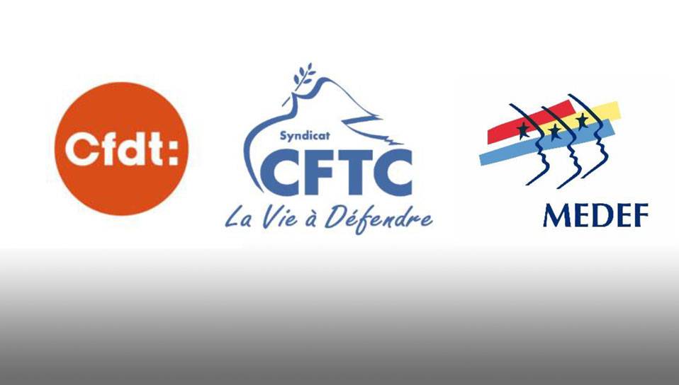 Déclaration commune CFDT CFTC MEDEF