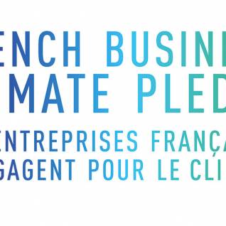 French Business Climate Pledge - Journée mondiale pour le climat