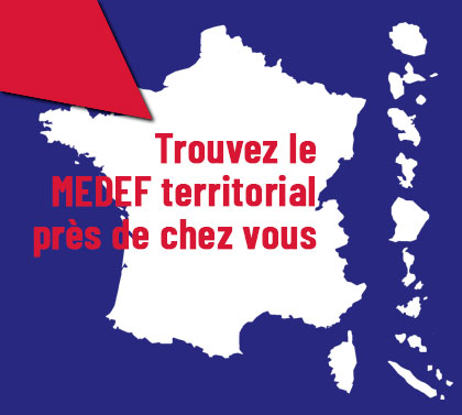 Rejoignez votre MEDEF territorial